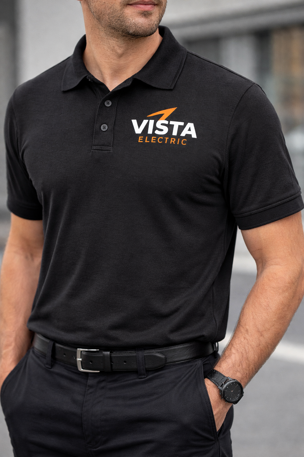 Custom Logo Polo Shirts (DTG / DTF Printed) – Professional Business & Team Apparel