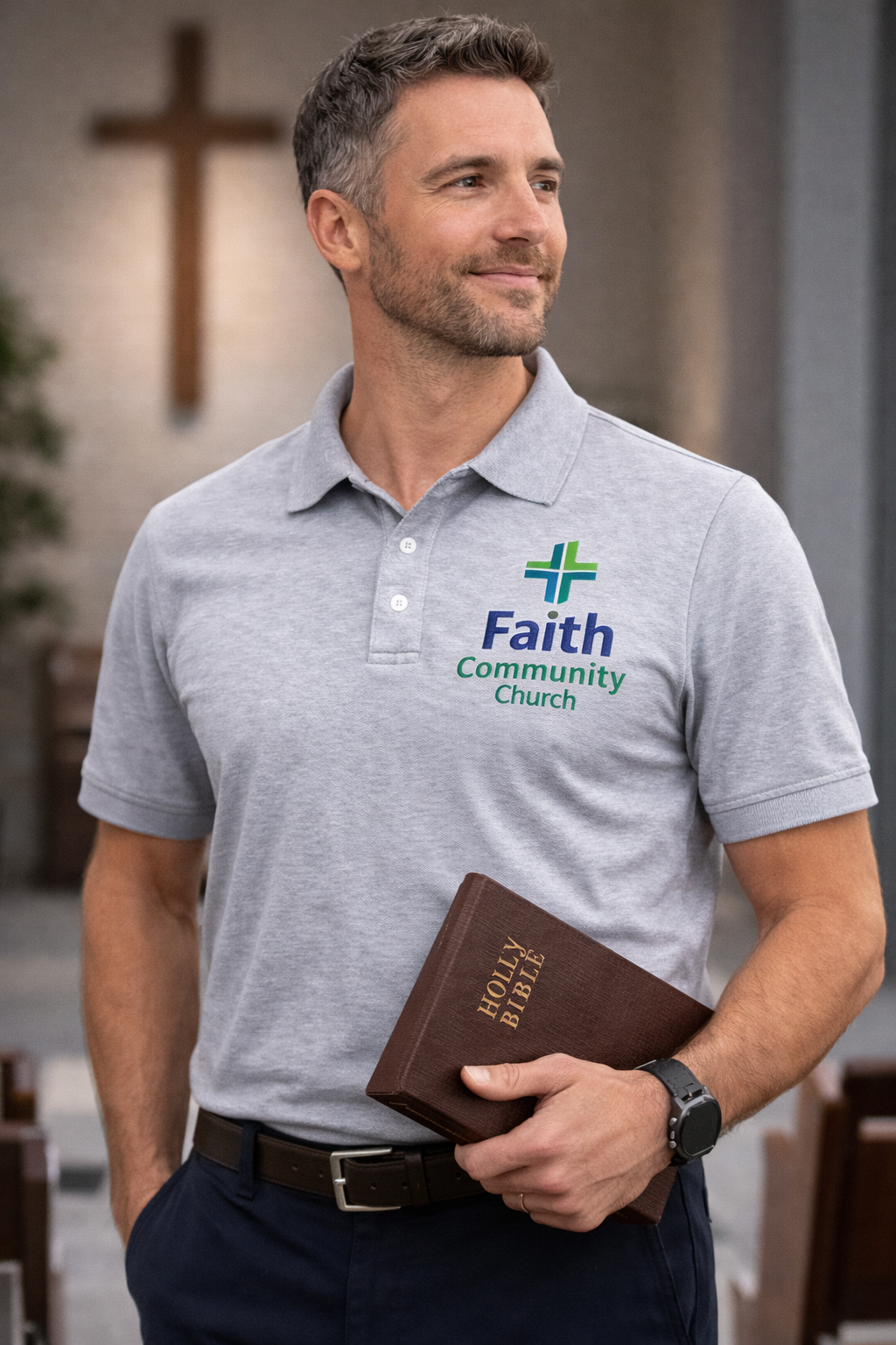 Custom Logo Polo Shirts (DTG / DTF Printed) – Professional Business & Team Apparel