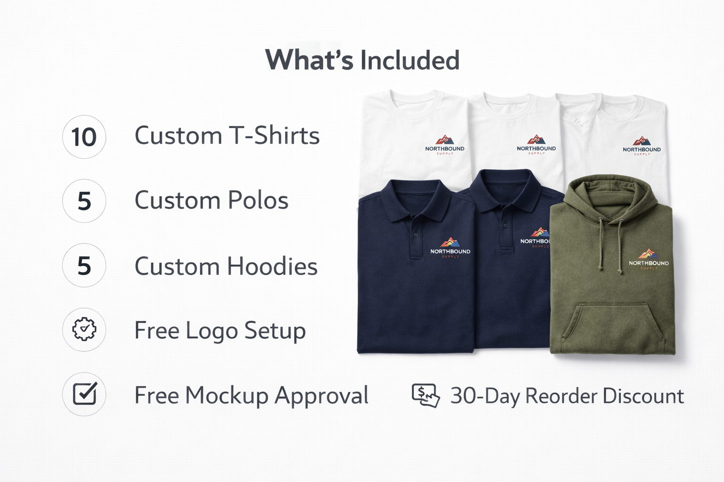 Starter Business Pack – Custom Apparel Bundle (DTG / DTF Printed)